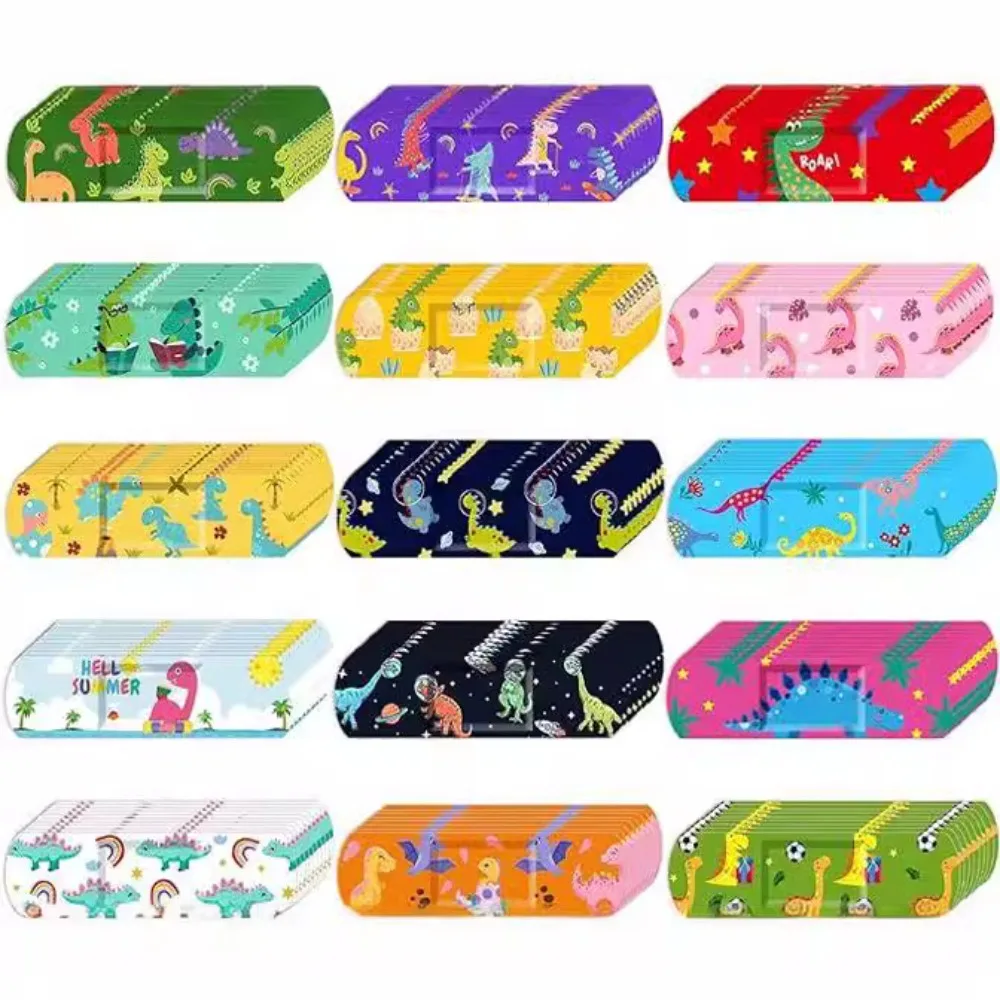 

60Pcs/Set Cartoon Band Aid Cute Wound Dressing Patch for First Aid Plasters Strips Waterproof Adhesive Bandages Kids Bandage