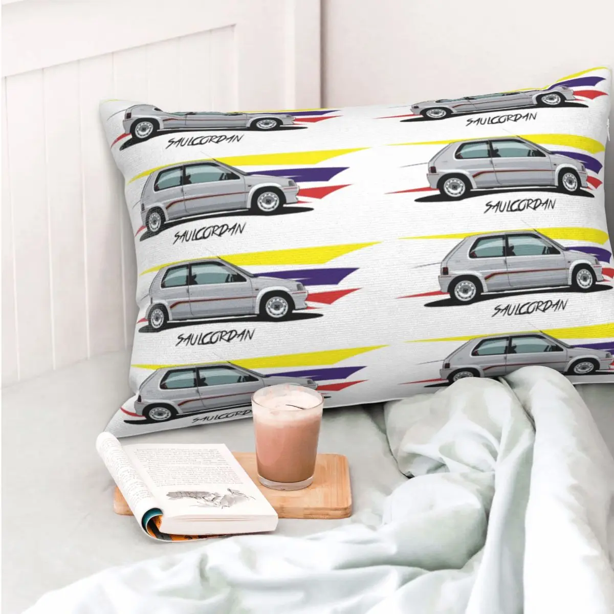 106 Rally Rectangle Pillowcase Cushion Cover Decor Bedroom Bed Home Comfort Throw Pillow