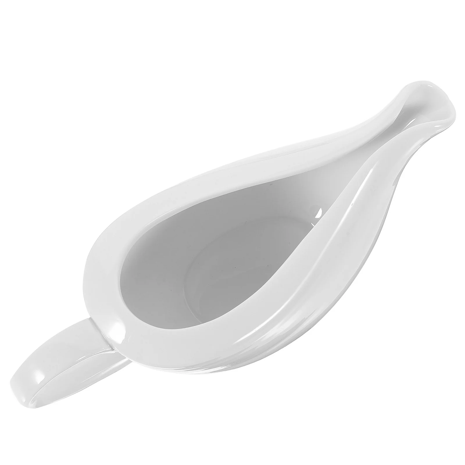 

1Pcs Ceramic Sauce Boat Gravy Jug for Home Kitchen Hotel Restaurant Salad Dressing Storage Container Home Gravy Boat