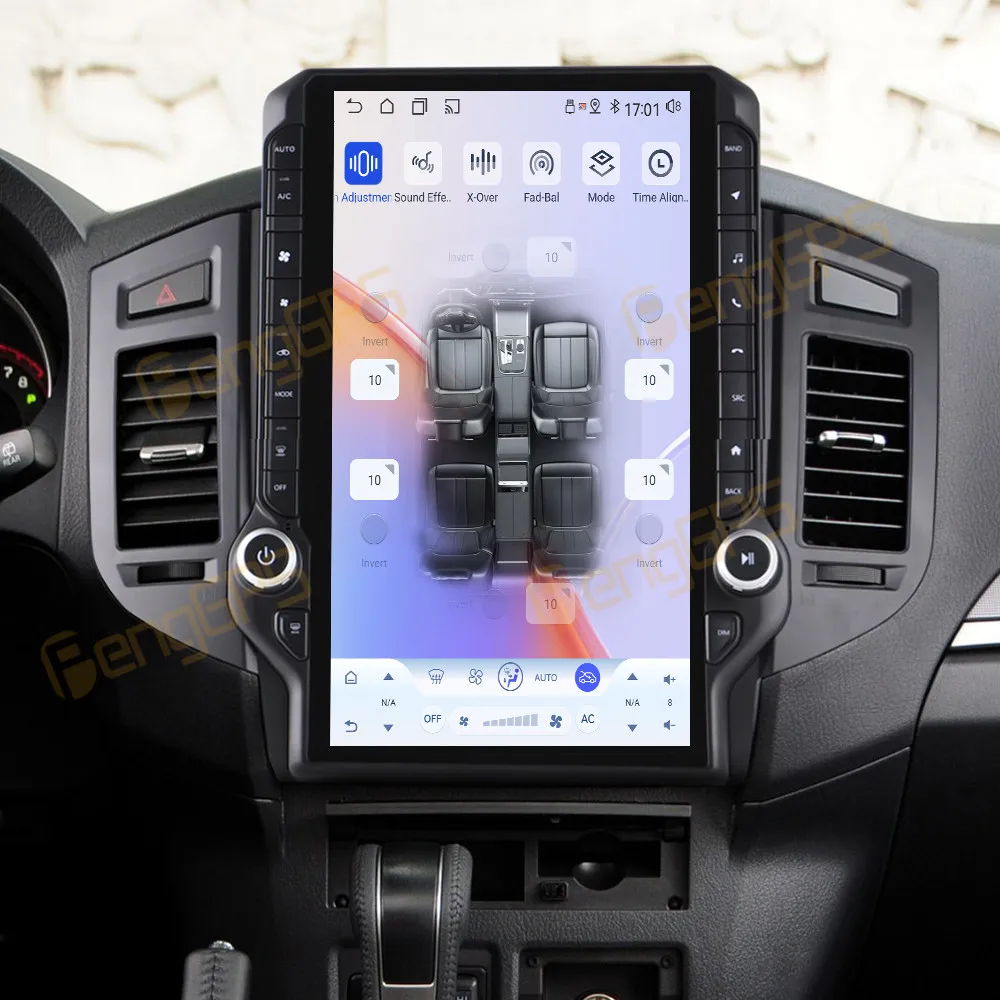 

14,5-дюймовый автомобильный радиоприемник для Mitsubishi Pajero 2007-2020 с Android, GPS-навигацией, мультимедиа, видео и стереосистемой