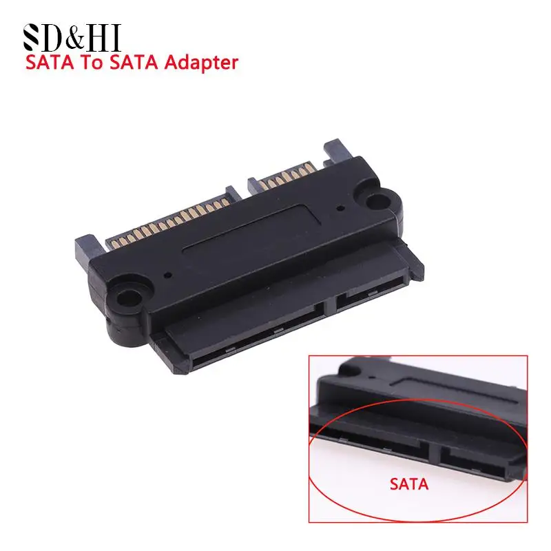 

1Pc SAS To SATA22PIN Adapter Card 180 Degree Angle Adapter Converter Straight Head Equipment Drop Shipping