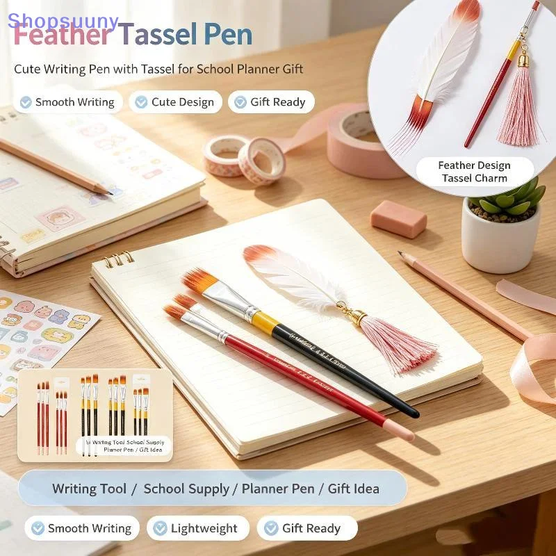 [SU]3Pcs Professional Artist Paint Brushes Set Artist Paintbrushes Acrylic Oil Watercolor Acrylic Painting Watercolor Creation