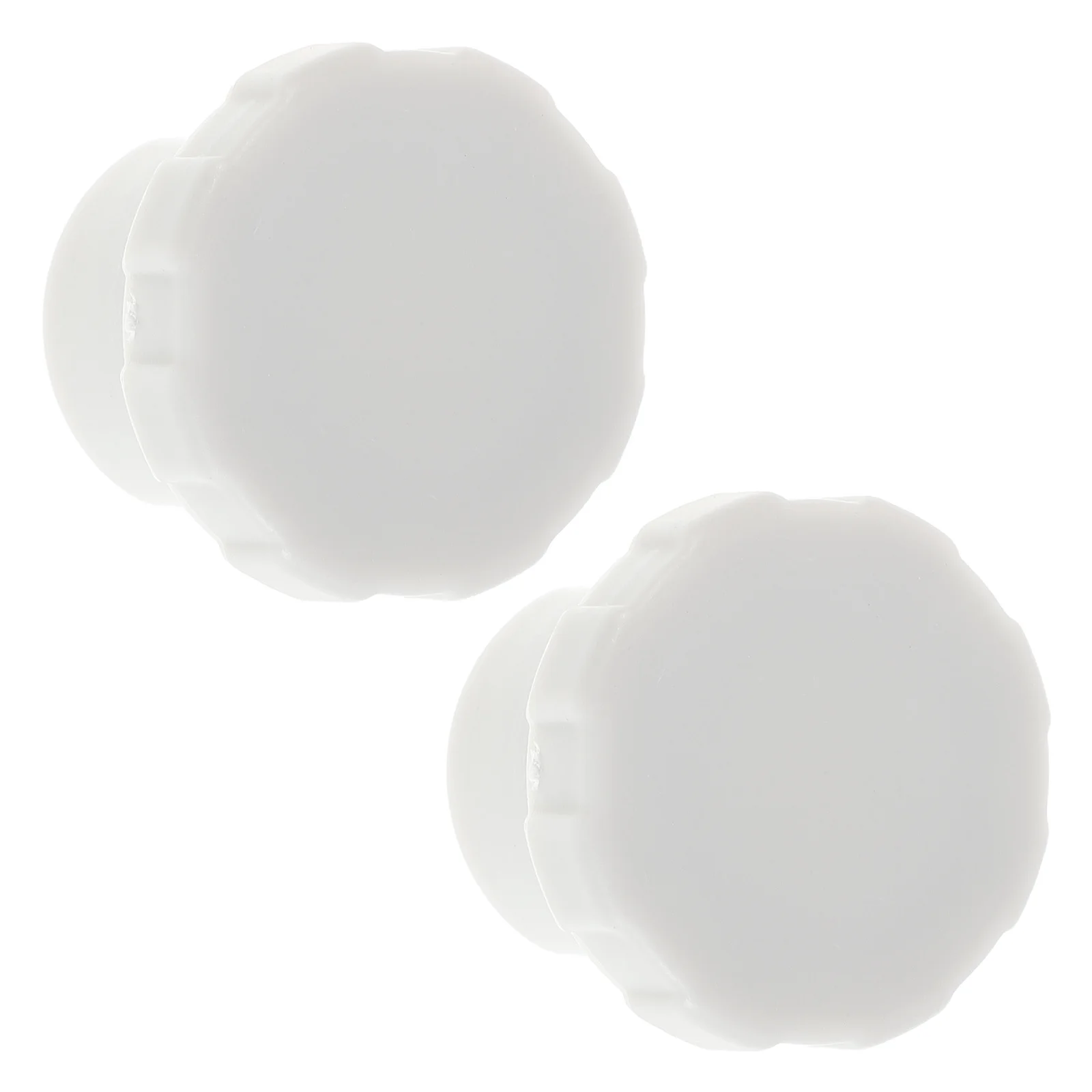 Tappi di plastica per coperchio a vite per box per bambini da 2 pezzi per recinzioni di gioco Tappi per dadi di facile installazione Coperture di sicurezza per bulloni nelle aree di gioco