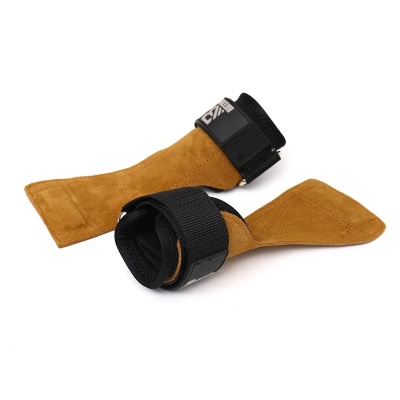 Cowhide Sports Fitness Bracer Horizontal Bar Professional Help Belt Bench Press Pull-up Bracer Belt Fitness General Gloves