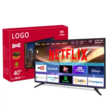 LED 2k 스마트 TV, 중국 15 년 TV 공장 도매, 인기 판매, 안드로이드 TV, 40 인치