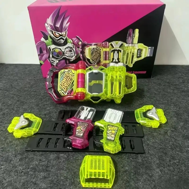 In Stock Kamen Rider Ex‑Aid Gamer Driver Clear Version With Mighty Action X Gashat Japanese Sound Effect Compatible Linkable
