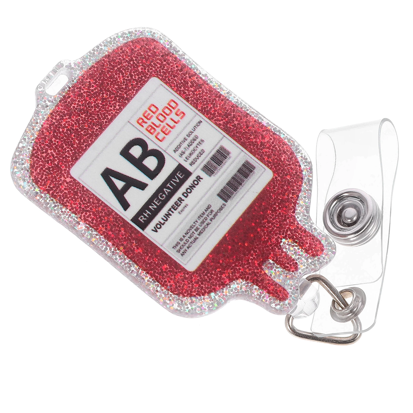 Sturdy Badge Buckle Multi-Function Id Card Holder Fine Workmanship for Various Costumes Nurse Badge Reel Name Tag Holder