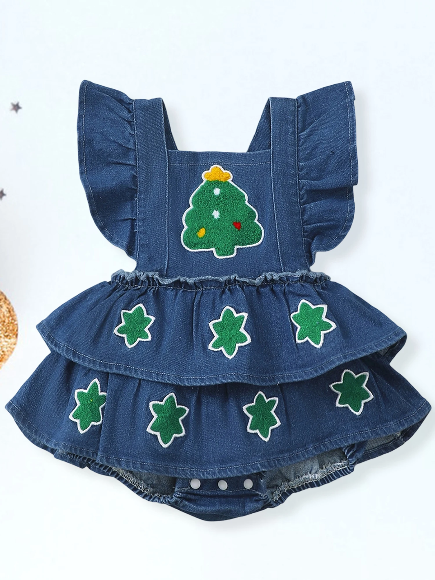 유아 소년 겨울 눈송이 니트 롬퍼 아기 긴 소매 후드 점프수트 유아 크리스마스 순록 잠옷