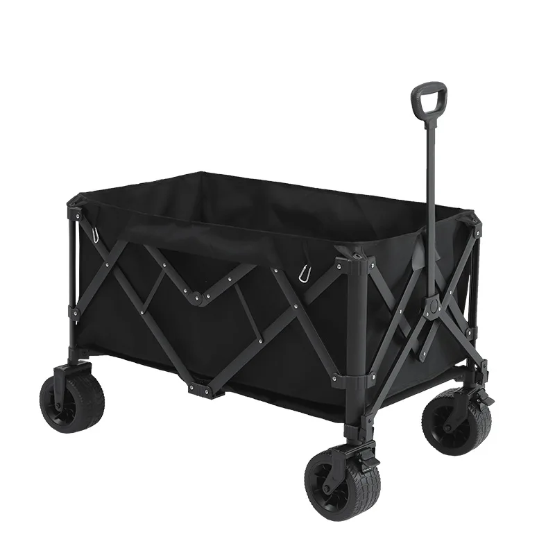 

Outdoor camping cart, camping hand push rod oversized camper