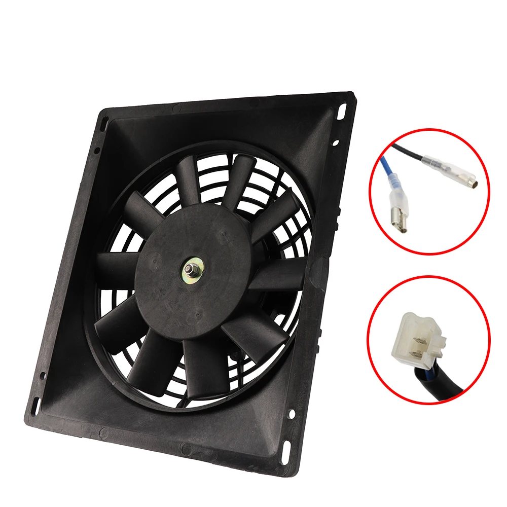 Motorcycle Gy6 12v Cooling Fan Oil Cooler Water Radiator Fan Suitable for KTM Honda Yamaha Pit Bike ATV Quad Kart Dirt Bike