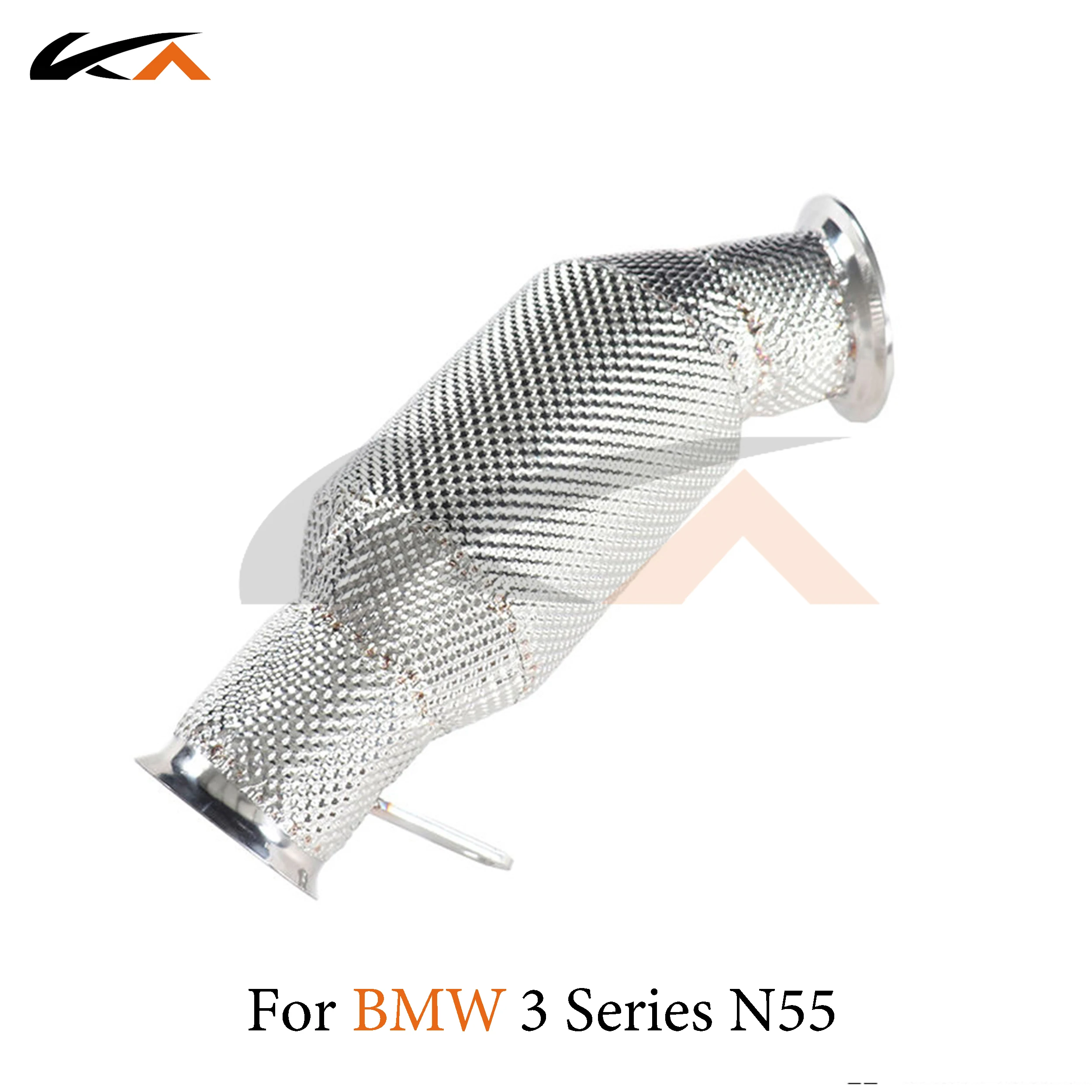 

KA Tuning exhaust system header stainless downpipe for BMW 3 Series 335i N55 axle pipe performance catalysis heat shield