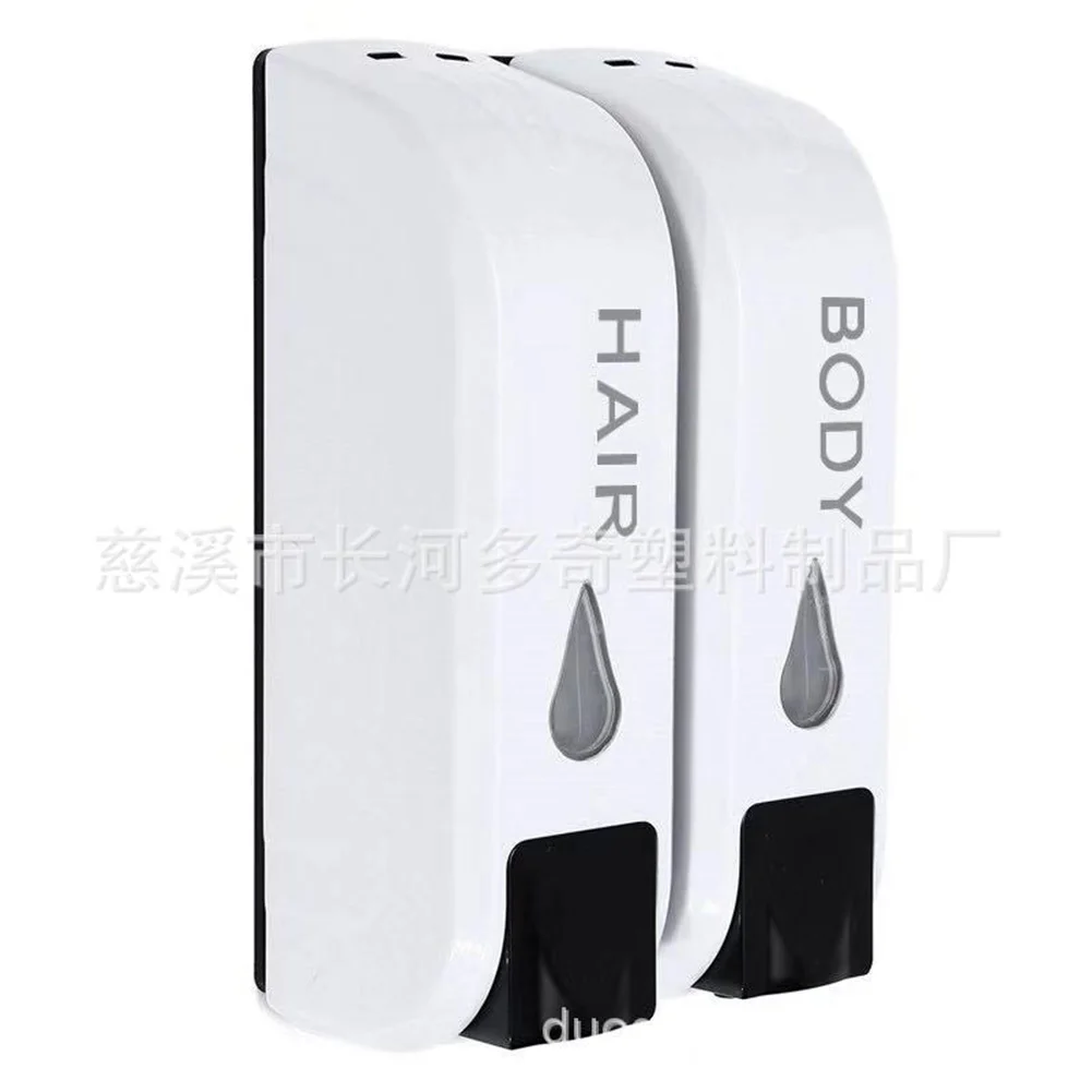 Double Head Soap Dispenser Wall-mount Shower Bath Shampoo Dispenser Bathroom Accessories Wholesale