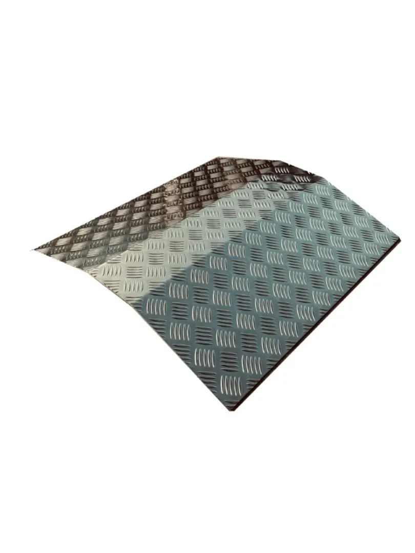 Aluminum alloy wheelchair threshold ramp raised