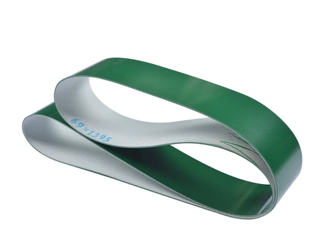 3PCS 3150X150X2MM green pvc belt conveyor belt industry flat belt