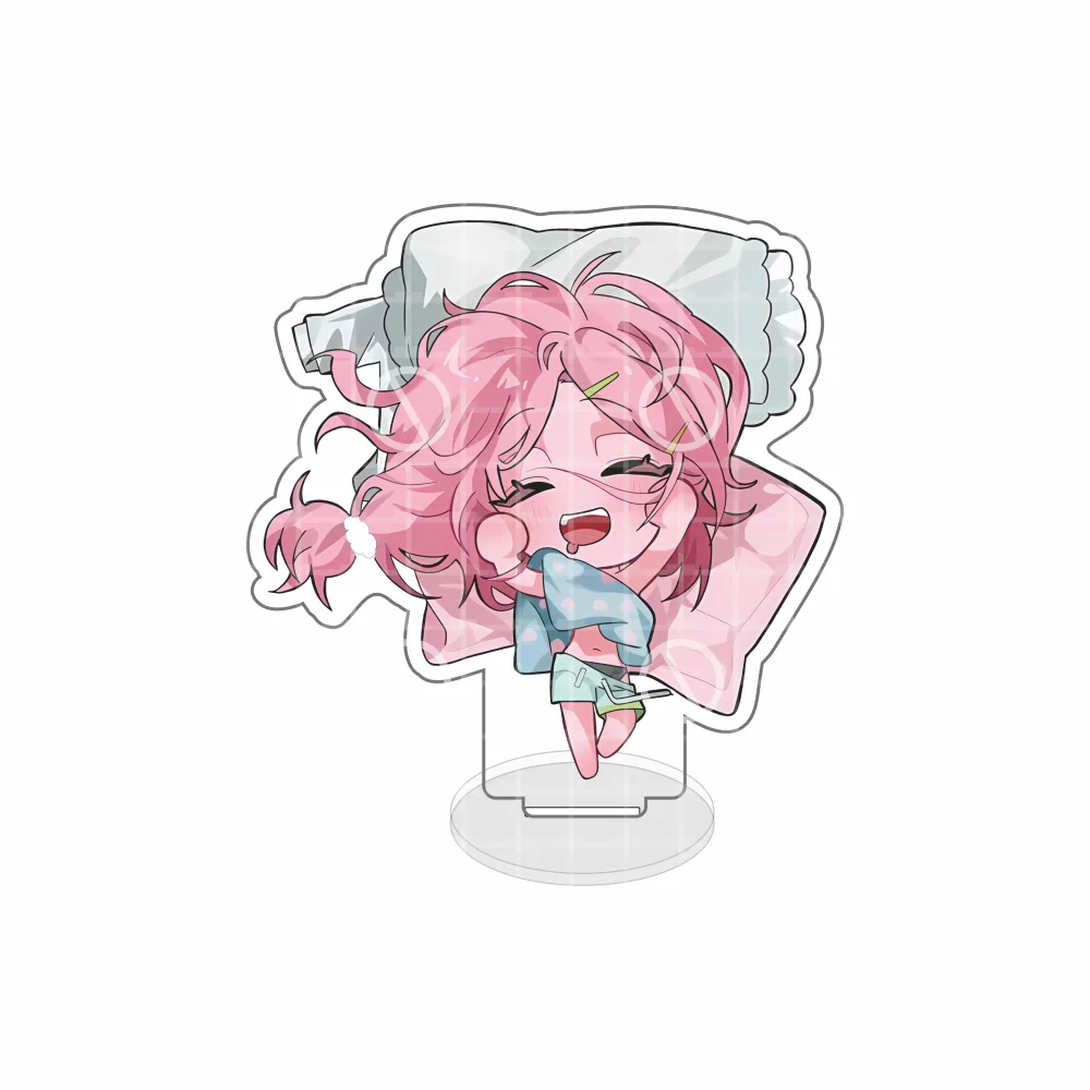 Alien Stage new 10cm acrylic stand keychain Mizi Sua Till Ivan Hyuna Luka q version cute desktop decor Halloween Gift
