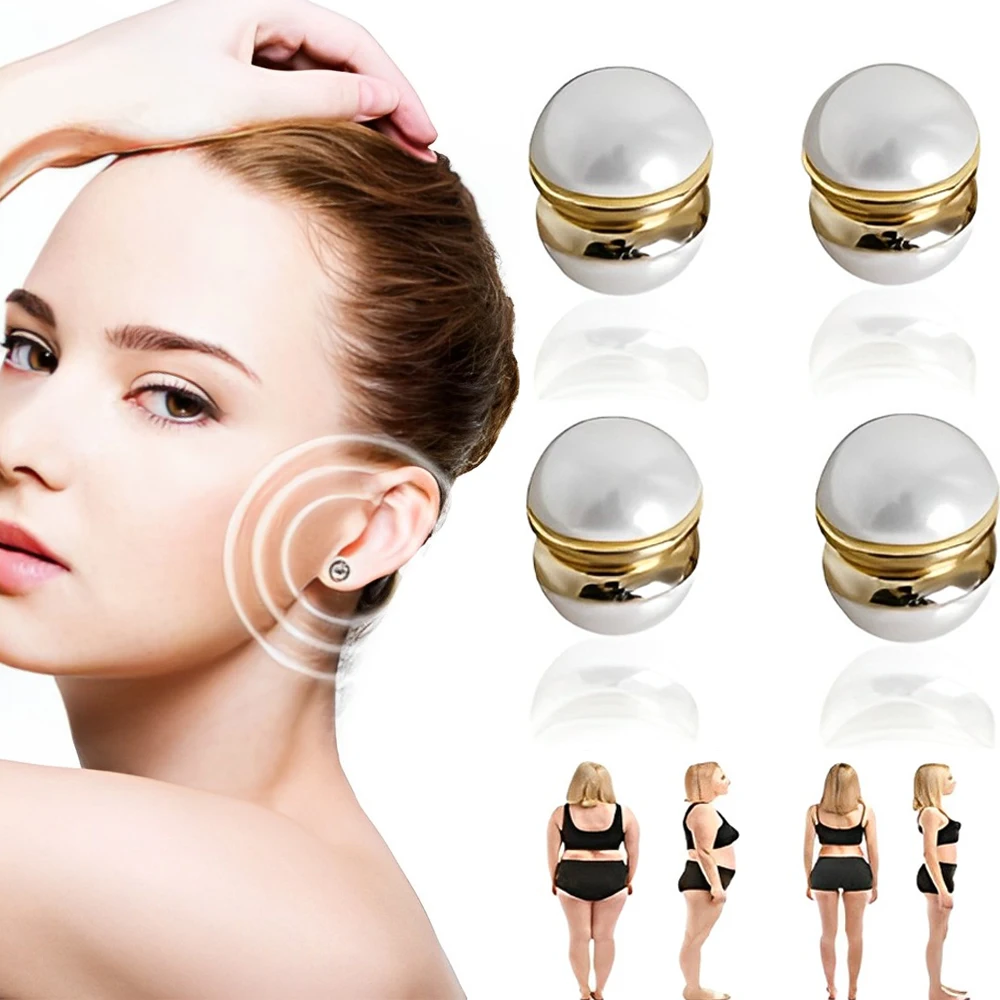 1/2 Paar Magneto logie Ohrringe für Frauen Männer Katzenauge Steine starke magnetische Magnetfeld therapie Abnehmen Gesundheits wesen Power Clip Ohrringe