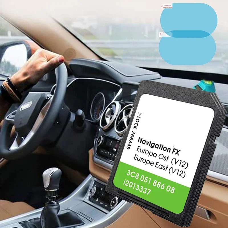 

8GB FX V12 for Golf Plus A6 Car Europe GPS Navigation SD Card RNS310 V12 East Ost