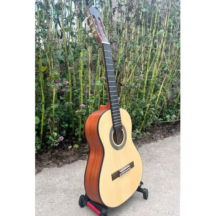 

Aiersi Hot Sale Music Instrument Custom Classic Guitar 36 Inch Wholesale Nylon String Classical Guitar For Students