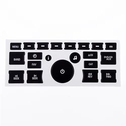1Pc for Chevrolet Silverado Cadillac Tahoe Escalade Buick Enclave GMC Acadia GM Car Radio Dash Button Repair Decorative Stickers