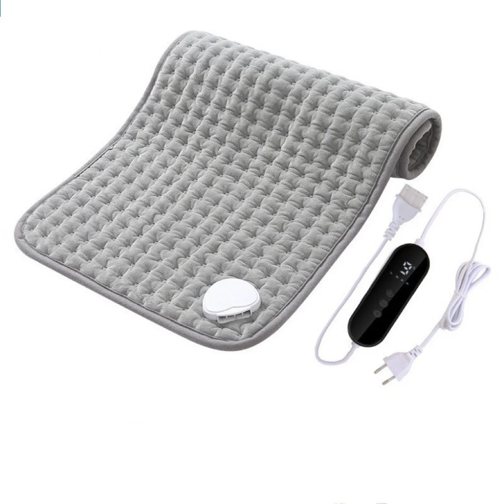 

﻿ 1PCS 24X12inch Electric Heating Pad For Back Neck Abdomen Winter Warmer Adjustable Temperature Heated Pad For Cramps Relief
