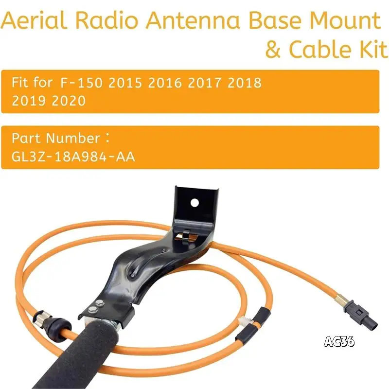 

Accessories Replace GL3Z-18A984-AA GL3Z18A984AA Antenna Base Mount Cable For Ford F150 2015-2020