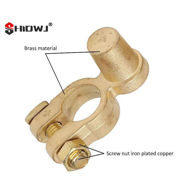 

Car Battery Top Post Terminal Connector, 1 Pair SAE to JIS Conversion Set, Positive Negative Junction Accessories