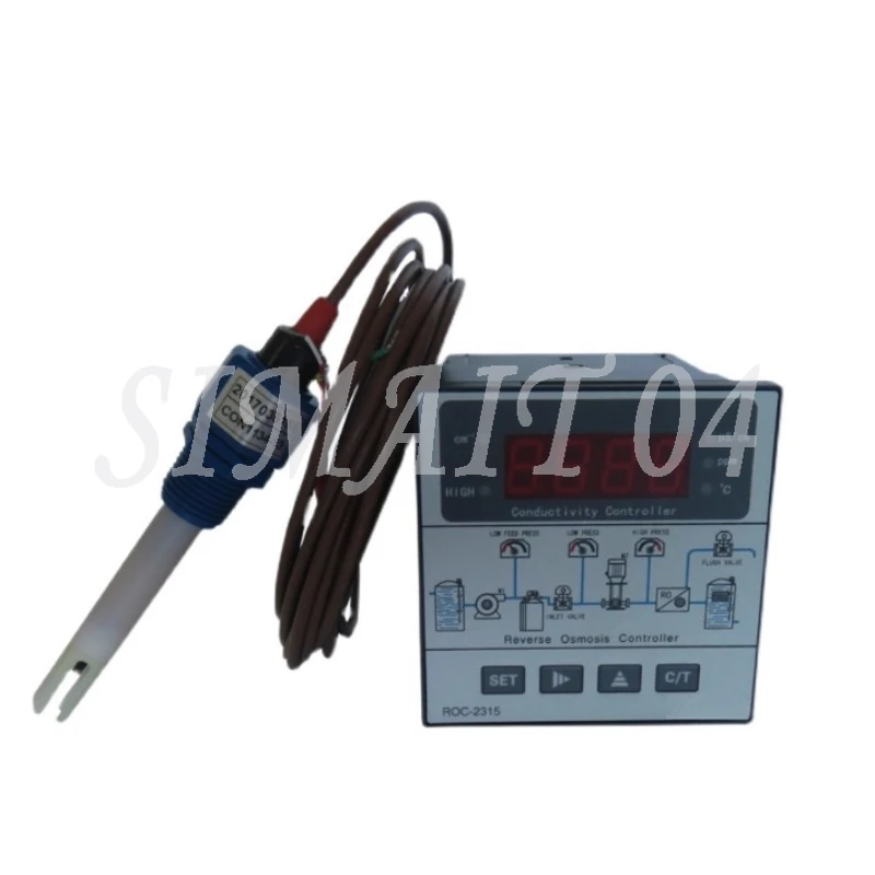 ROC-2315 CCT7320 Industrial Online Single Stage RO Controller Reverse Osmosis + Resistivity Meter for Water Purification