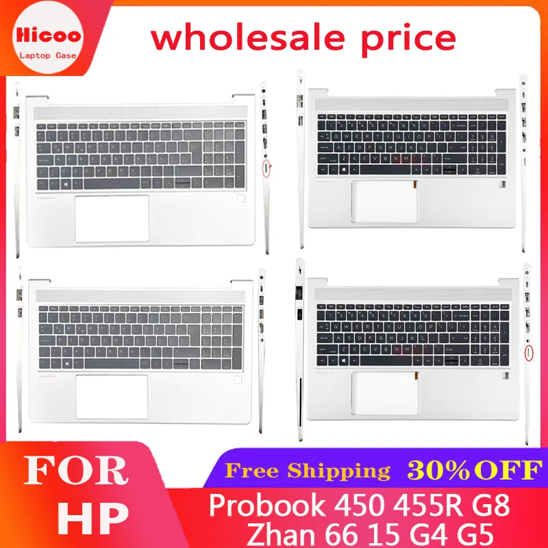 FOR HP Probook 450 455R G8 Zhang 66 15 G4 G5 New Laptop Case Padded US Keyboard/LA Padded Keyboard