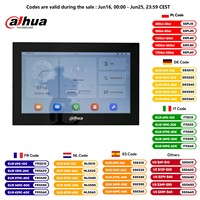 Dahua VTH5341G-W PoE(802.3af) 10-inch digital indoor monitor, Video Intercom monitor,wired doorbell monitor