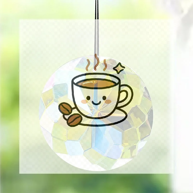 30mm Crystal Glass Prism Suncatcher Home Decorative Hanging Rainbow Maker for Bedroom Living Room Window