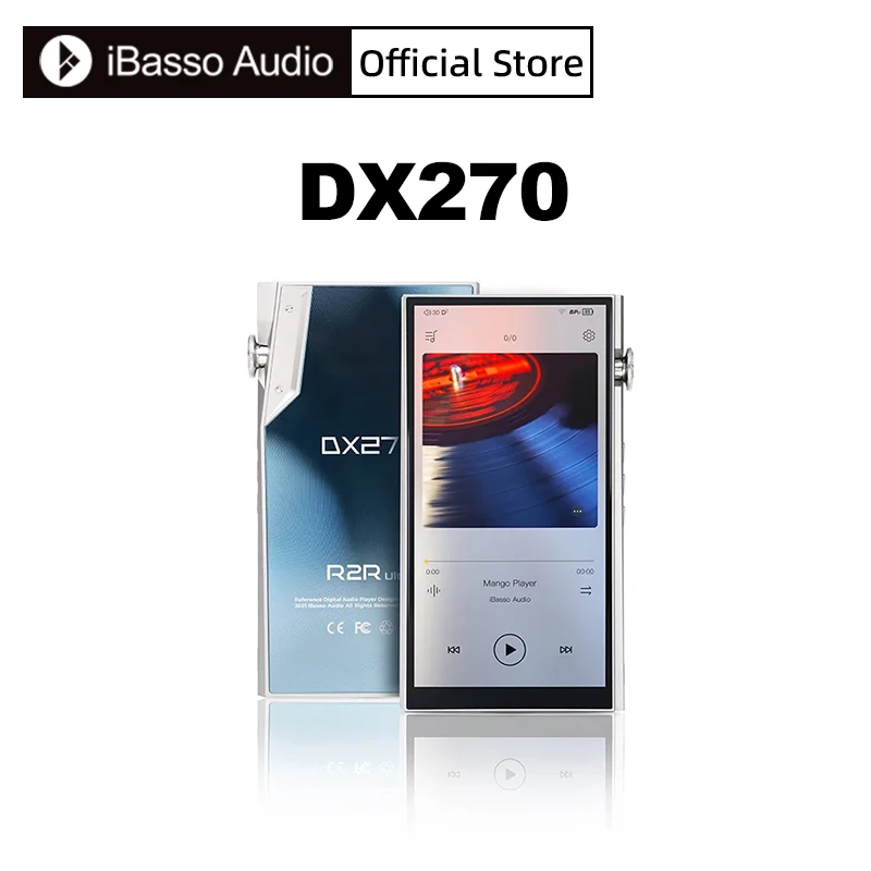 iBasso DX270 휴대용 음악 플레이어 R2R 울트라 4G+128G MP3 DAC USB AMP Accusilicon