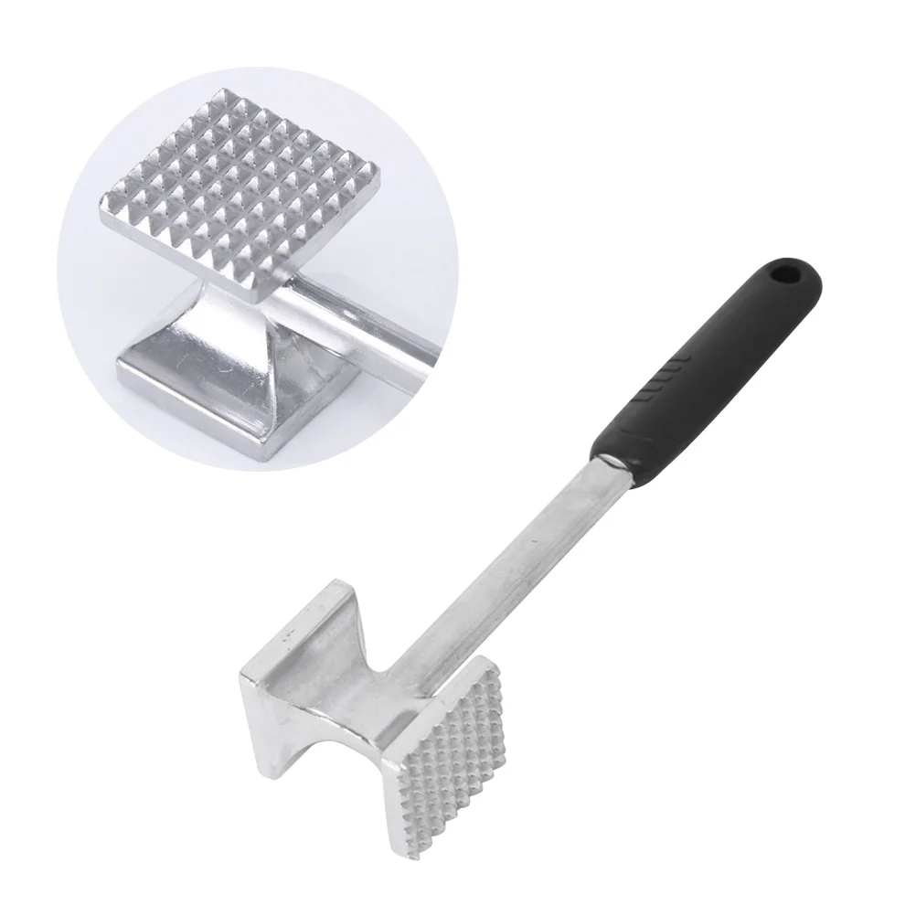 Tenderizing Hammer Square Meat Tenderising Tenderizer Mallet Softener Grinder Pork Pounder Steak