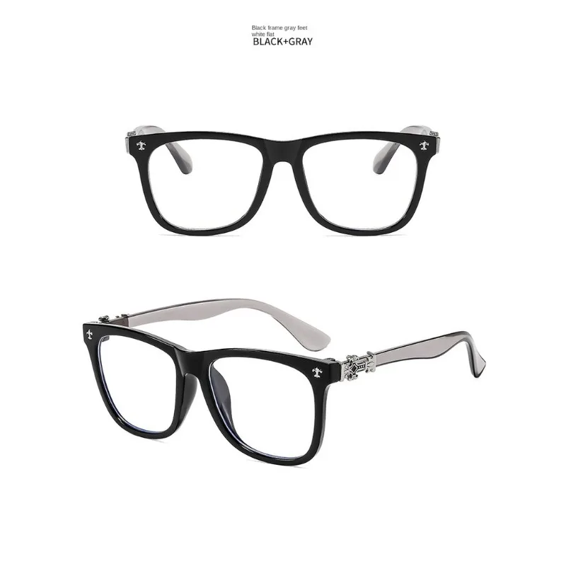Fashion Glasses Frame Women Anti Blue Light Men Square Eyeglasses Vintage Prescription Eyewear image 5