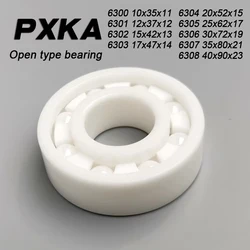 Zirconia Full Ceramic Bearing 6300 6301 6302 6303 6304 6305 6306 6307 6308 Corrosion Resistant Non-Magnetic