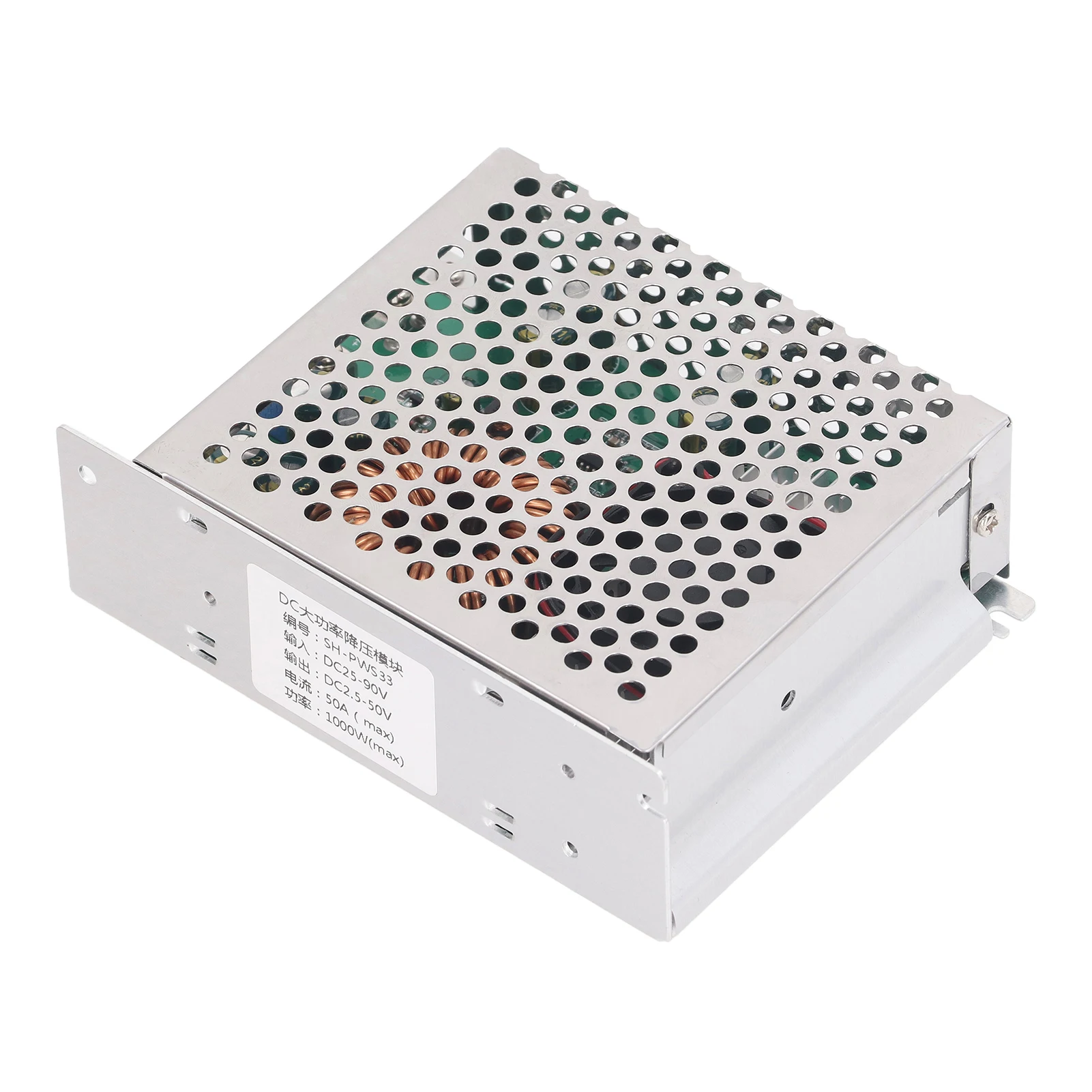 Module  to   Module 50A 1000W DC25‑90V Input DC2.5‑50V Output Adjustable  Converter Module with Cooling Fan