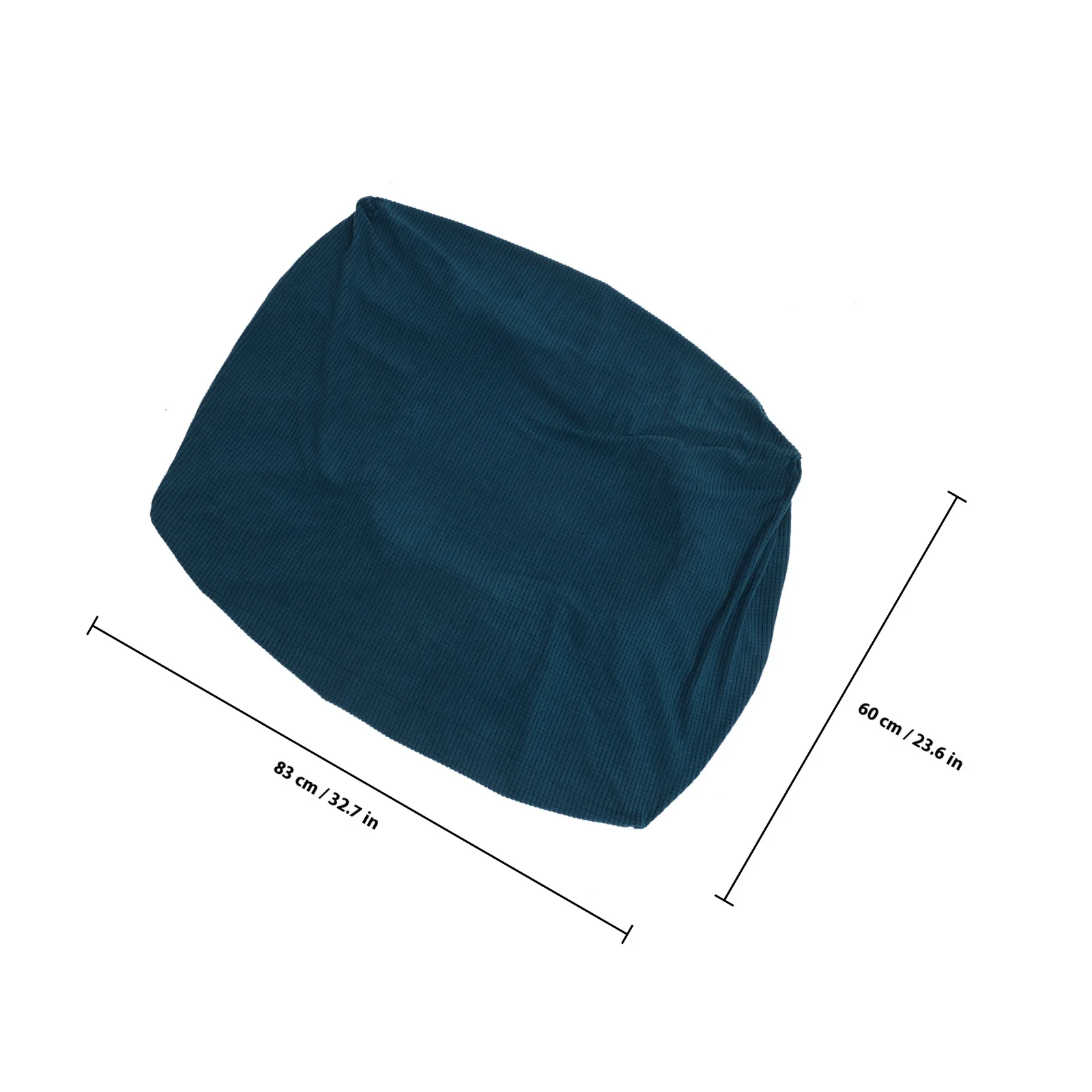 Rectangle Stretch Stool Cover Machine Washable Elastic Footrest Protector For Cube Seat Shoe Change Stool Cover Home