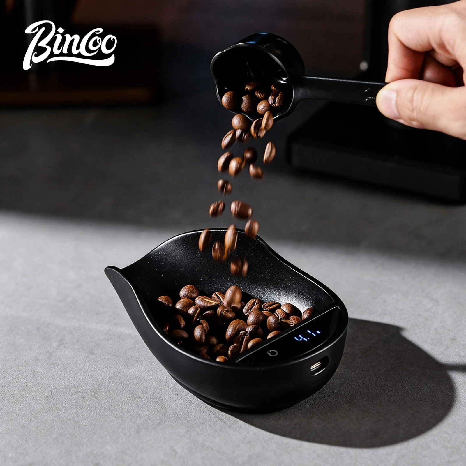 Bincoo Coffee Scale Bean Tray Display Plate Espresso and Pour Over Digital Scale Weighing Dish Perfect Measuring Coffee Beans