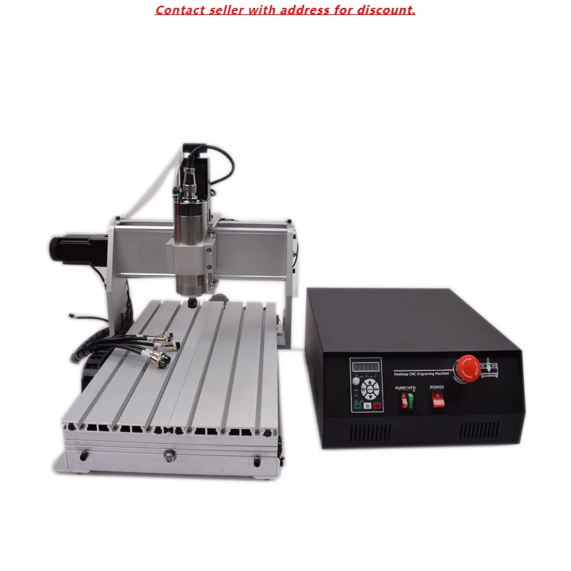 

CNC 3040z 800W 3Axis Router Mach3 USB CNC 3040 DIY Cutting Engraving Machine Threads Screw Mini Machine Wood Carving Machine