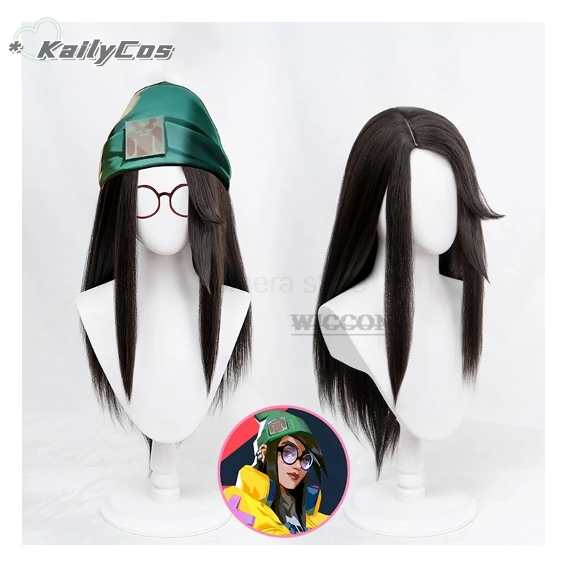 

Game Valorant cos Killjoy Wig Game Valorant Cosplay Wig cos Long Hair Game Valorant Cosplay Killjoy VALORANT Hair role playing