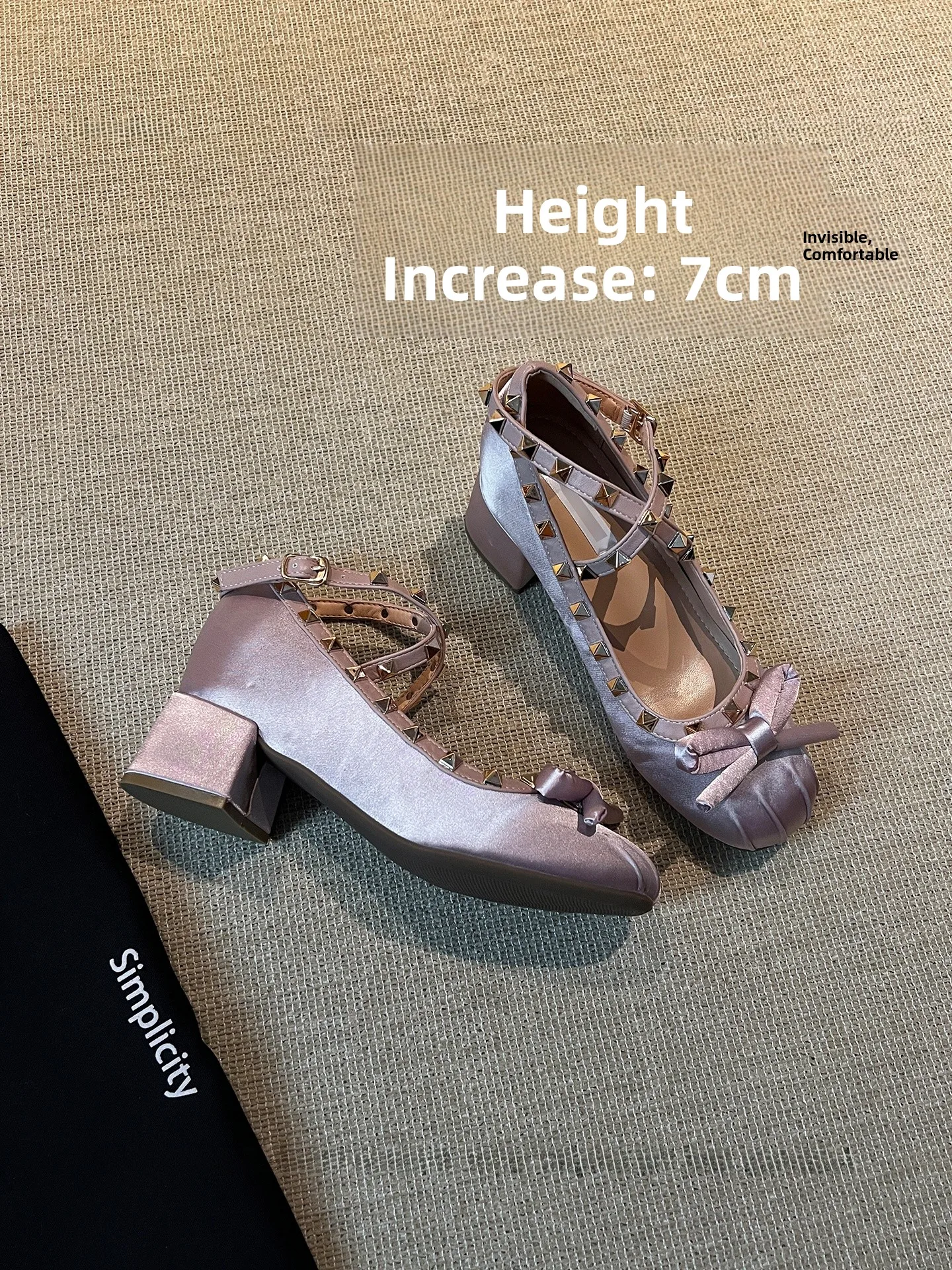 lamb-skin-bule-round-toe-high-heels-women's-oes-comfortable-inner-heightening-ballet-sle-mary-jane-oes-faionable-sp