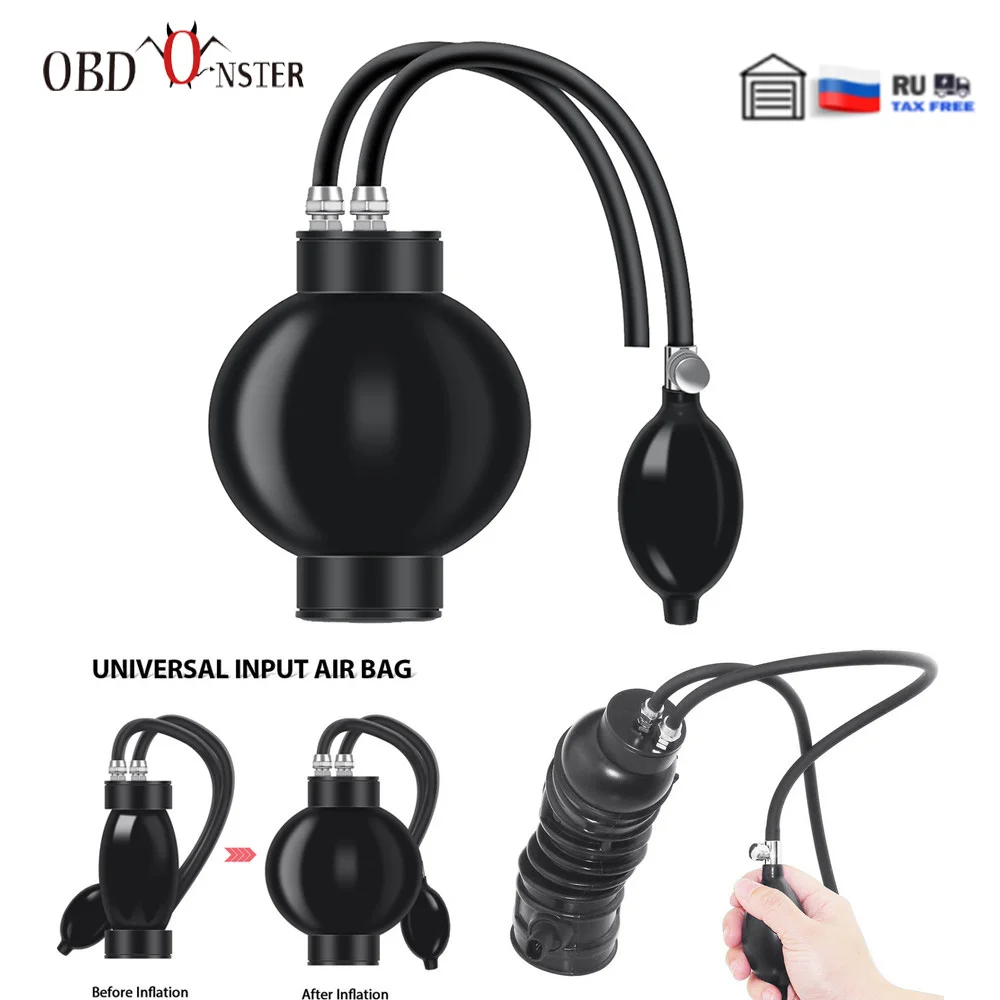 Adaptador rápido para máquina de humo de coche, herramienta de diagnóstico, sello de entrada, adaptador de escape para máquina automotriz, funda