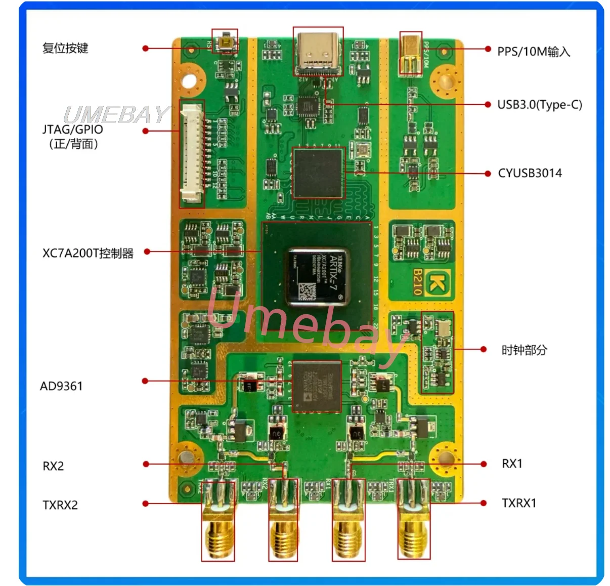 1 piece, electronic components - Sdr Software Defined Radio Hackrf recension och pris