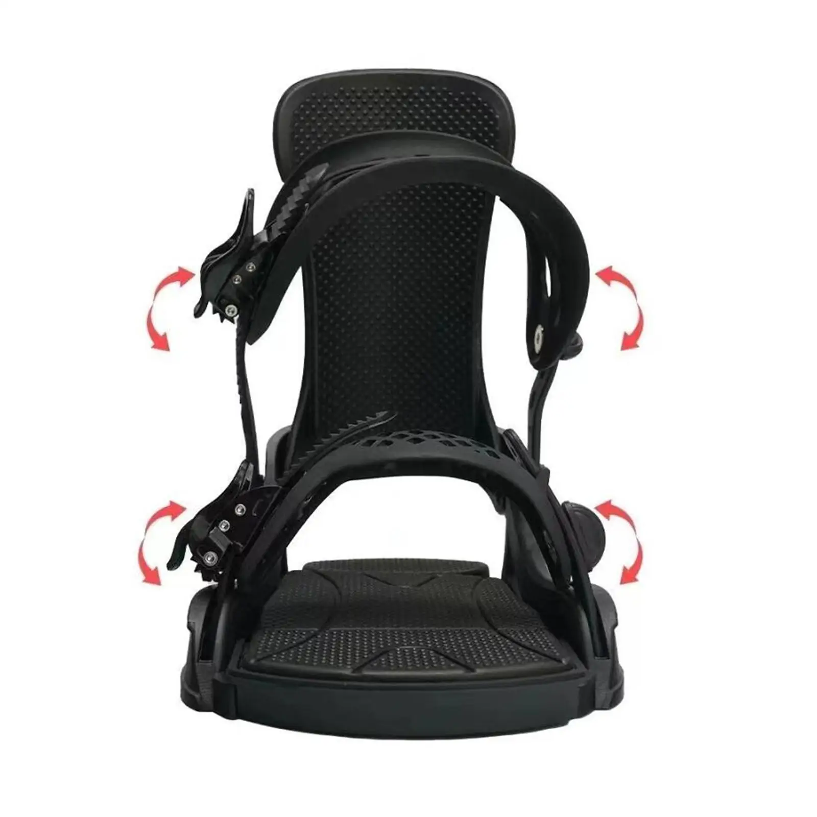 

Snowboard Bindings Adjustable 3D Structure Equipment Parts for Winter Sports Skiing Boards
