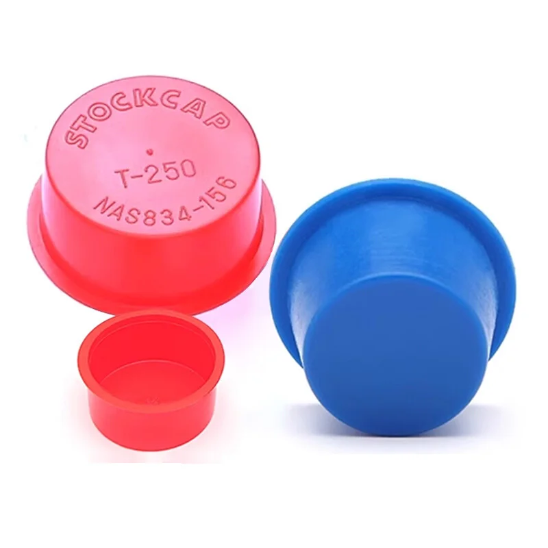 1-20Pcs T180/T183/T85/T190-T490 T-Series Red Plastic Inner Plug Steel Pipe Screw Stopper Conical Thread Plug Screw Hole Dust