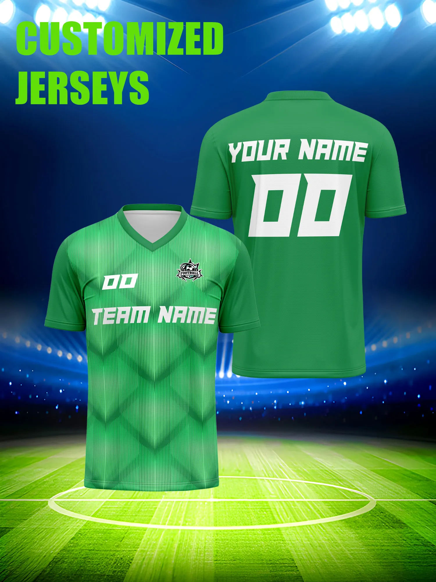 

Футбольная форма на заказ с индивидуальным изображением, номером и именем, комплект для родителей и детей