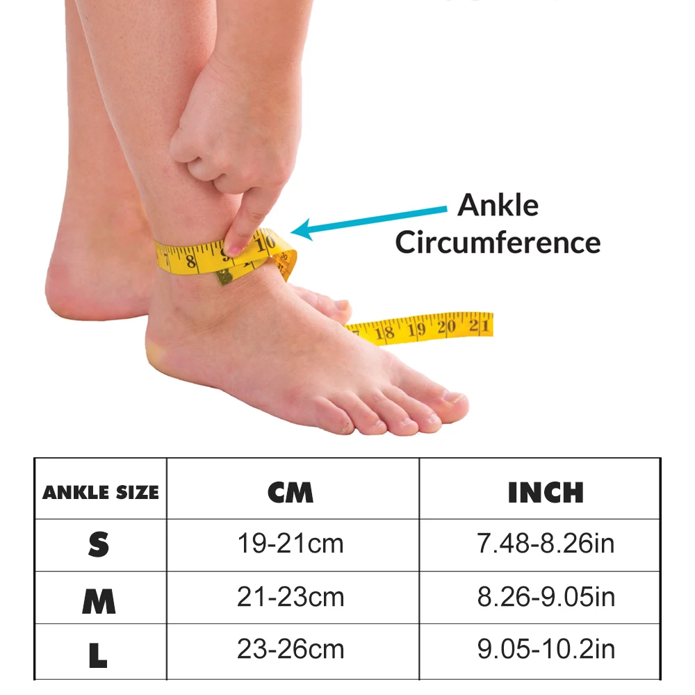1 шт. фиксатор голеностопа, регулируемая дышащая компрессионная поддержка голеностопа для Растягивающихся лодыжек, стабилизирующие соединения голеностопа