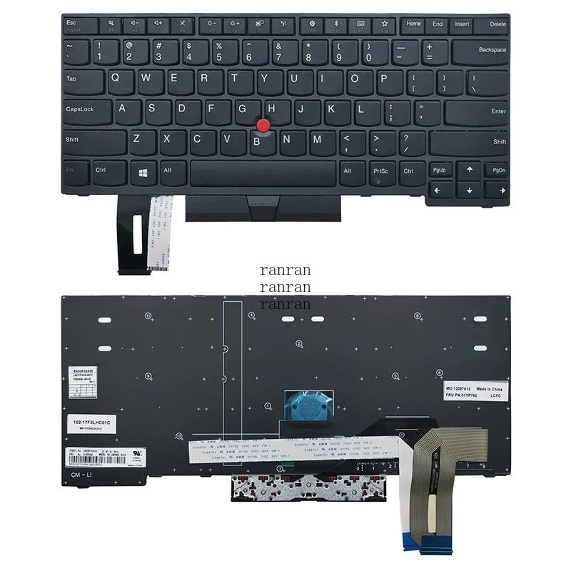 

Клавиатура с подсветкой из США/подсветки для Lenovo Thinkpad T14 Gen1 Gen2 P14s Gen1 Gen2