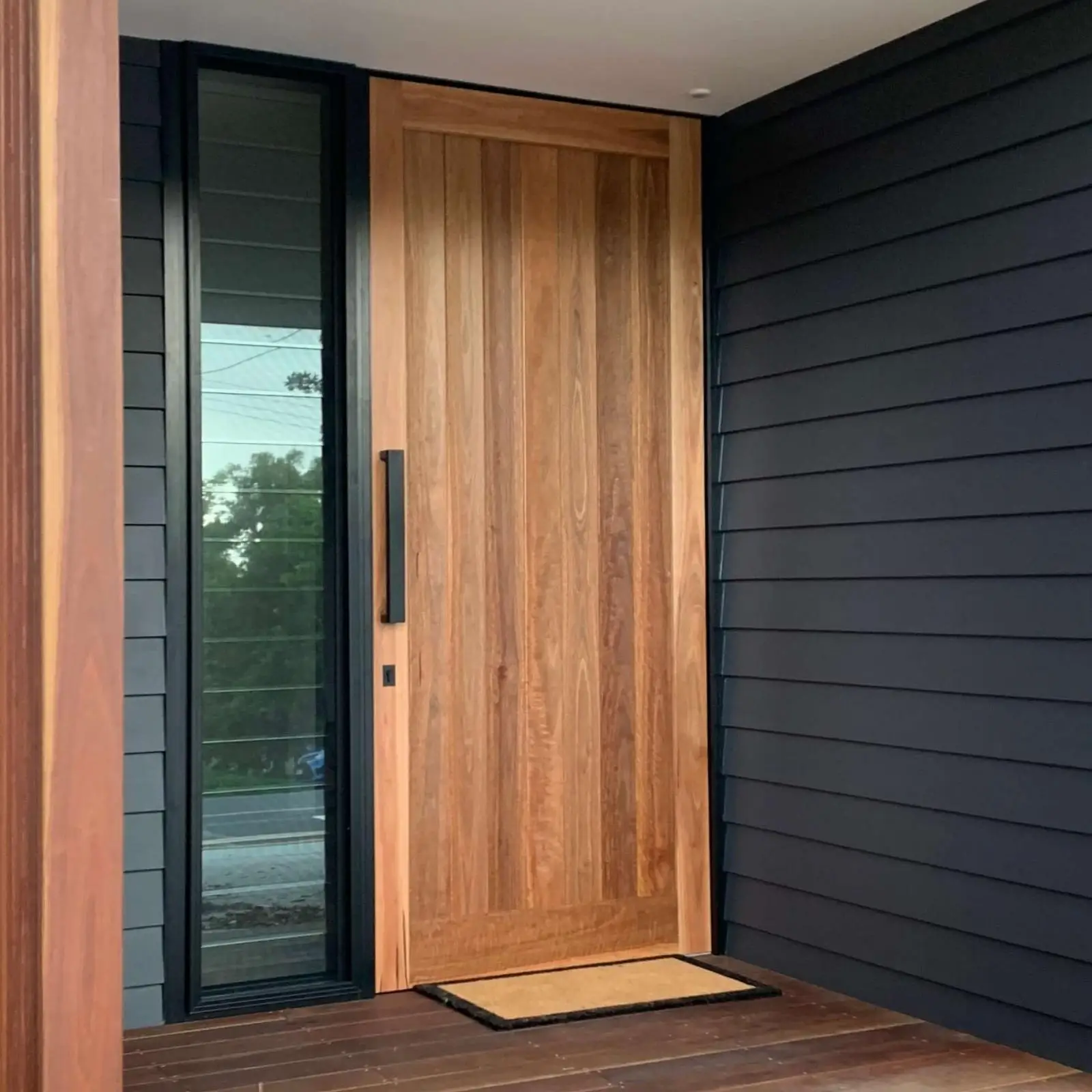 

Современная входная дверь, защитная входная дверь для дома и офиса, американский стиль, индивидуальные цвета, внешняя входная дверь