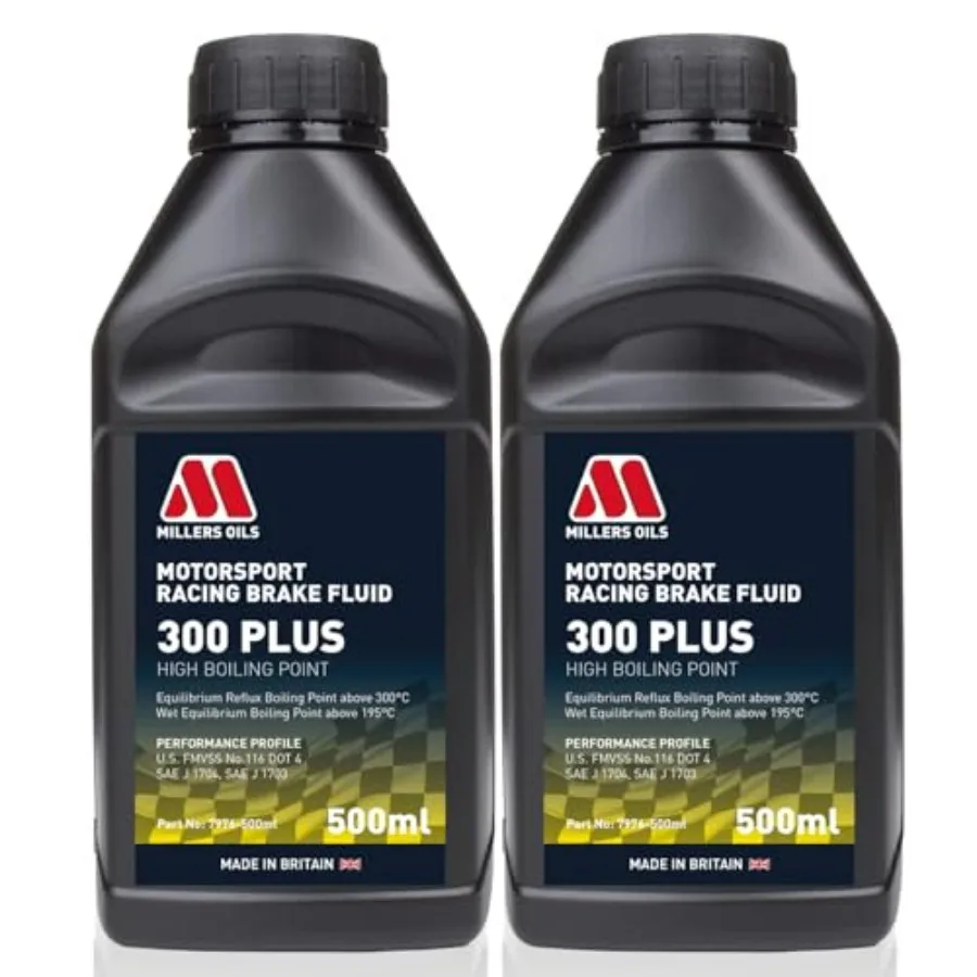 

Полностью синтетическая тормозная жидкость Motorsport Racing 300 Plus 600 градусов F DOT 4 500 мл (2 шт. в упаковке)