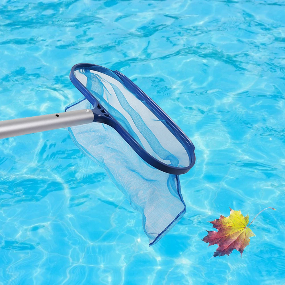 مقبض رأس شفط أزرق على شكل حرف V مقبض رأس الفرشاة مقبض بلاستيكي مع مشبك على شكل حرف V لمكنسة سبا حمام السباحة